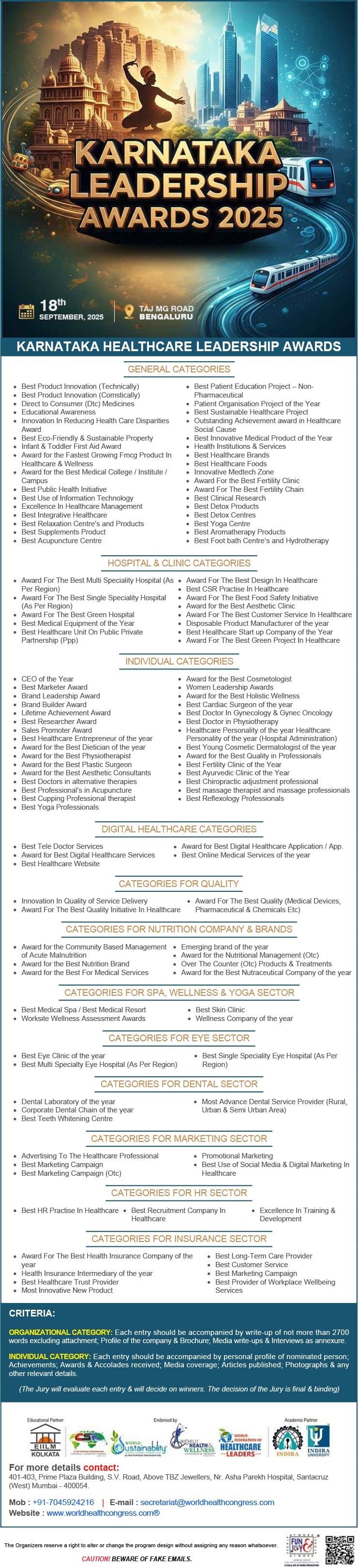 World Health & Wellness Congress & Awards
